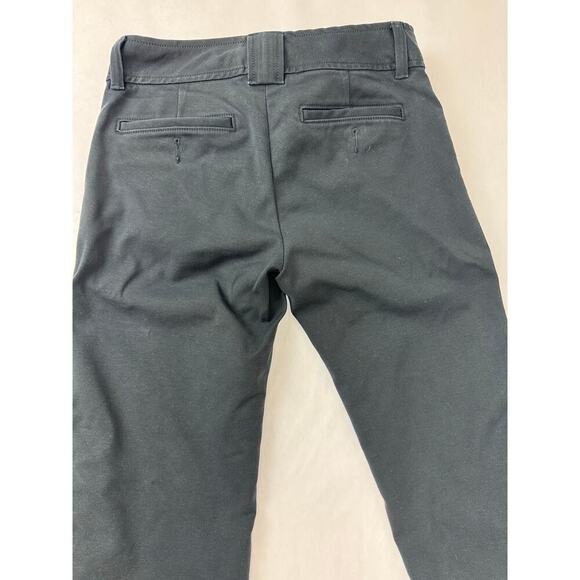 Y2K 2005 Banana Republic Martin Low-Rise Pants Career Tab Black Size 0 - Picture 2 of 9